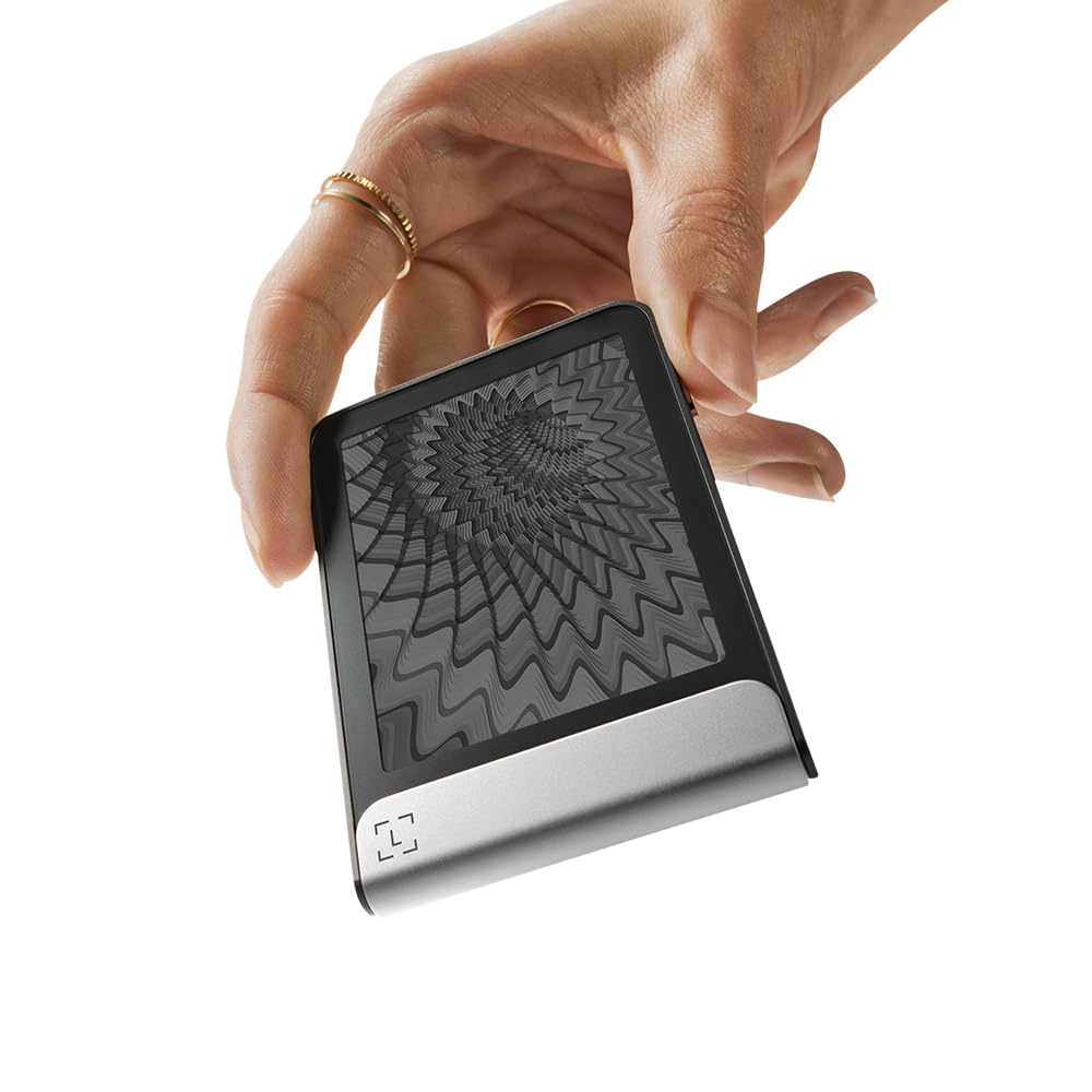 Ledger Flex + Magnet Folio (Bundle) - Now Including Ledger Recovery Key - Discover The World's Most intuitive Hardware Wallet, Enhanced with a Quick, Easy Backup Access