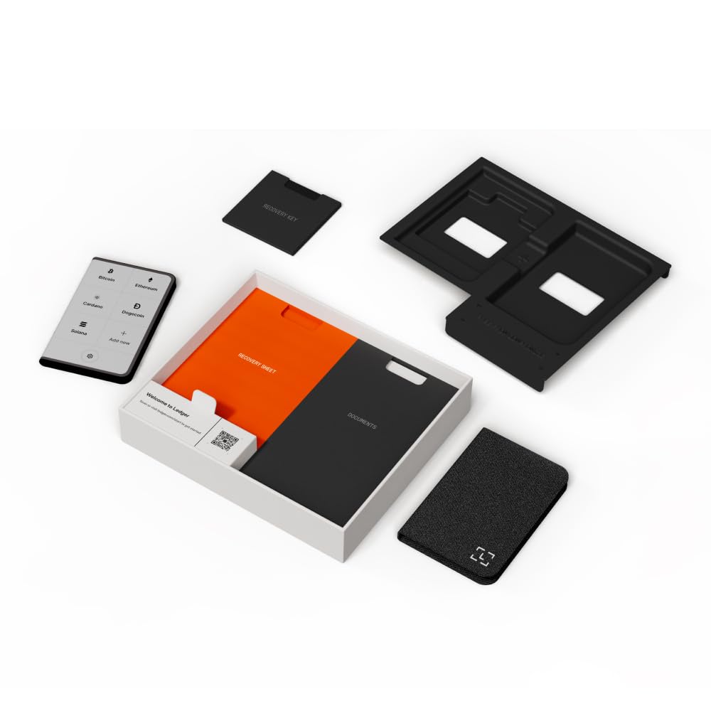 Ledger STAX - Premium from Every Angle - Now Enhanced Recovery Key, Your Private Backup to Access Your Assets with a Secure tap