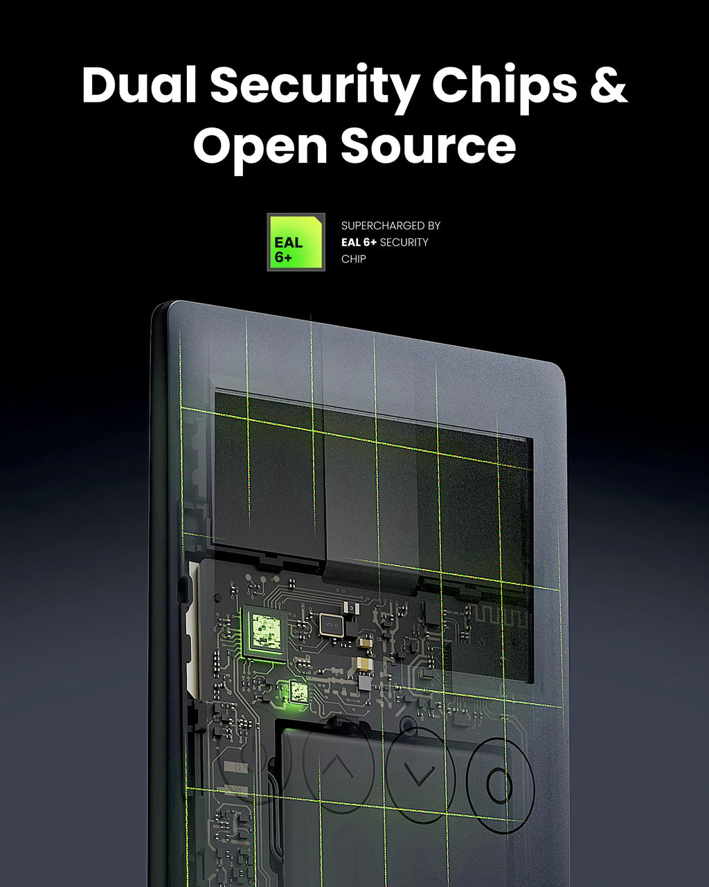 OneKey Classic 1S - Hardware Crypto Wallet Cold Wallet - Bluetooth & NFT Support - EAL 6+ Top Security Cold Storage, Easily Manage Your Bitcoin, ETH, SOL, Doge, BNB, TRON, BCH, Kaspa