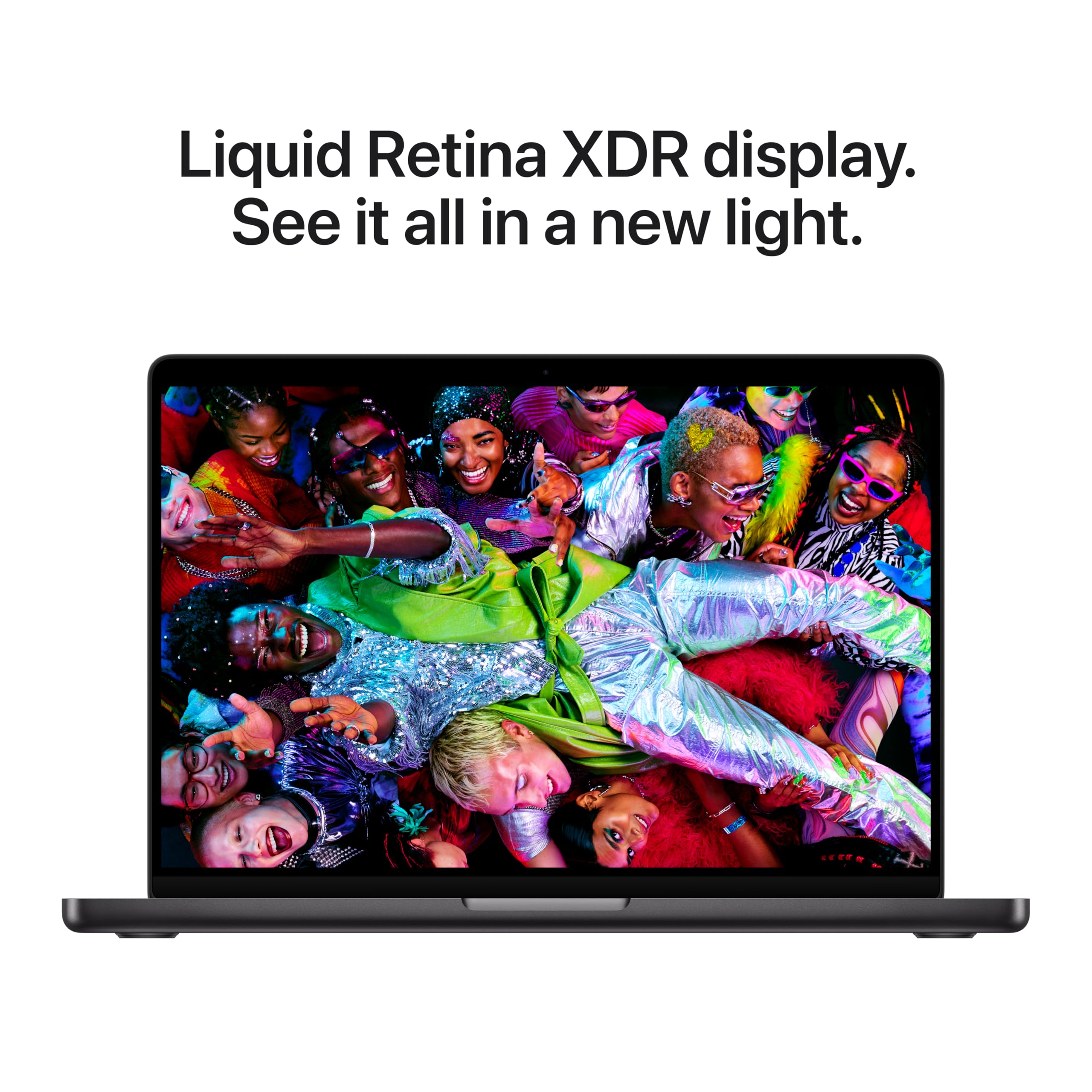 Apple 2025 MacBook Pro Laptop with M5 chip with 10‑core CPU and 10‑core GPU: Built for Apple Intelligence, 14.2-inch Liquid Retina XDR Display, 16GB Unified Memory, 1TB SSD Storage; Space Black